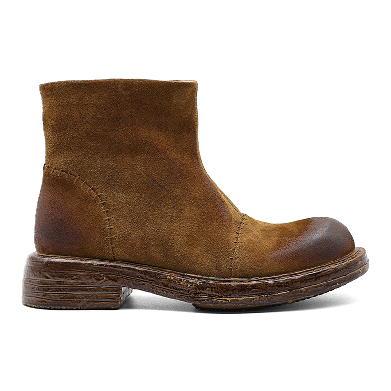 Женские ботильоны Vintage Brown Suede — классика и мода